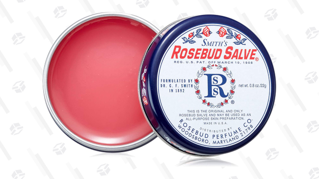 Rosebud Salve is a versatile, pleasant-smelling lotion that you can use as a lighter-duty Aquaphor on the go.
